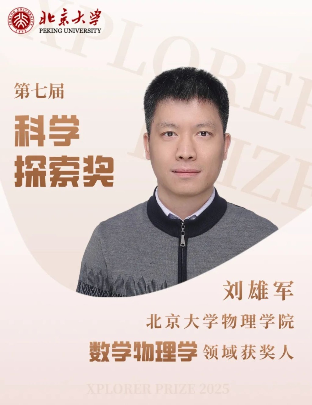 9位北大人获奖！祝贺他们！